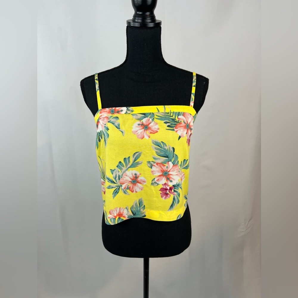 🐚2 for $20🐚 Hollister Yellow Crop Top